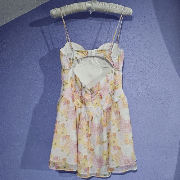 ❌️SOLD❌️ For Love And Lemons Carrie Mini Dress - Picture 2 of 3